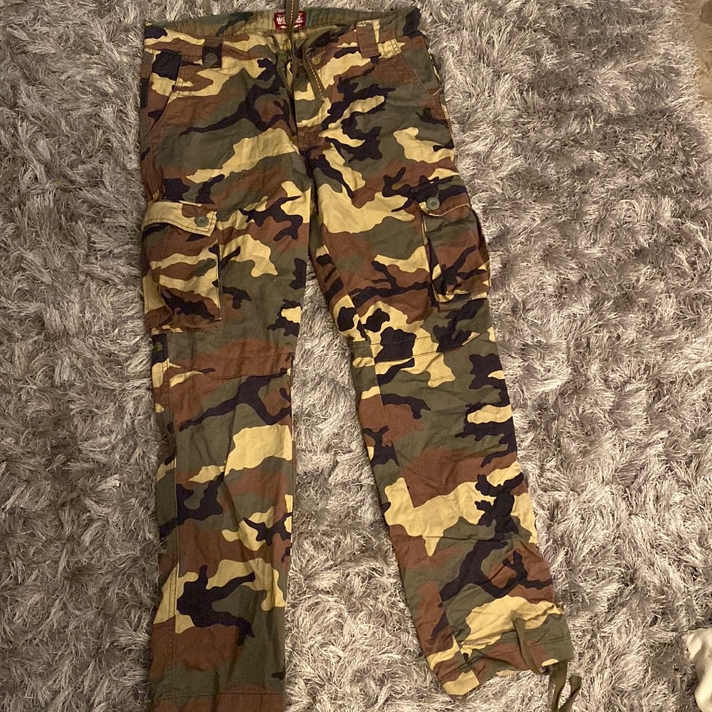 Matchstick army cargo pants